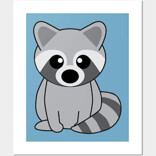 Raccoon Posters and Art